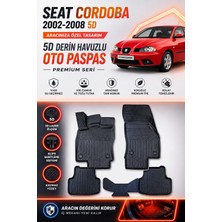 Solveks Seat  Cordoba 2002  Model Uyumlu 5d Araca Özel Oto Paspas Premium Serisi