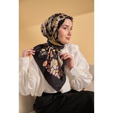Silk Home Twill Ipek Desenli Eşarp 11531