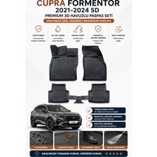 Solveks Cupra Formentor 2023  Model Uyumlu 5d Araca Özel Oto Paspas Premium Serisi