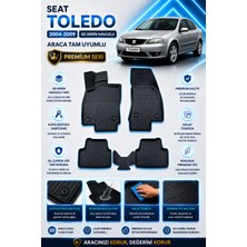 Solveks Seat Toledo 2009  Model Uyumlu 5d Araca Özel Oto Paspas Premium Serisi