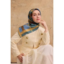 Silk Home Twill Ipek Desenli Eşarp 11533