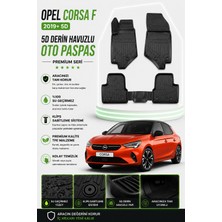 PINUKS Opel Corsa F 2026  Model Uyumlu 5d Araca Özel Oto Paspas Premium Serisi