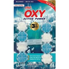 Mr. Oxy Active Power Klozet Bloğu 2'li Paket 12'li Koli