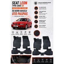 Solveks Seat  Leon 2005  Model Uyumlu 5d Araca Özel Oto Paspas Premium Serisi