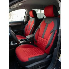 NewDeco Seat Toledo Araçlara Uyumlu Tay Tüyü Deri Oto Koltuk Kılıfı-Balat Serisi