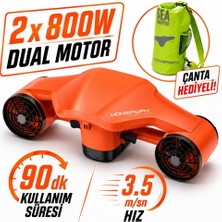 Hoverway Orca 2 Pro Çift Motorlu 1600W (2X800W) Deniz Scooter'ı (Sea Scooter)
