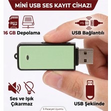 Invicta USB Ses Kayıt Cihazı 16GB Tek Tuş Kayıt,Ses Sensörlü