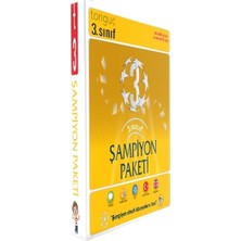 Tonguç Akademi 3. Sınıf Tüm Dersler Şampiyon Paketi Hedef Yaş Grubu İçin Kitap Türü