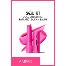 Mac Squirt 2.3 G Pembe Dolgunlaştırıcı Parlatıcı Dudak Balmı Amped Stick ile Parlaklık Sağlar