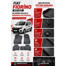 Solveks Fiat Fiorino 2012   Model Uyumlu 5d Araca Özel Oto Paspas Premium Serisi