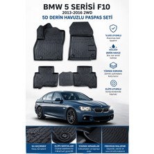 Solveks Bmw  5 Serisi F10 2WD 2015  Model Uyumlu 5d Araca Özel Oto Paspas Premium Serisi