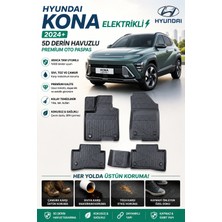 Solveks Hyundai Kona Elektrikli 2025  Model Uyumlu 5d Araca Özel Oto Paspas Premium Serisi