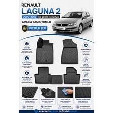 Solveks Renault  Laguna 2 2007  Model Uyumlu 5d Araca Özel Oto Paspas Premium Serisi