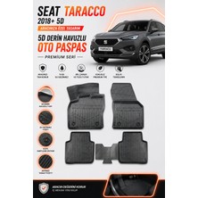 Solveks Seat  Taracco 2021  Model Uyumlu 5d Araca Özel Oto Paspas Premium Serisi