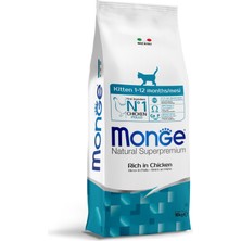 Monge Kitten Tavuklu Yavru Kedi Maması 10 Kg