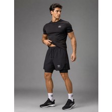 Umbro Base Unisex Taytlı Şort/antrenman Şortu - TM0019