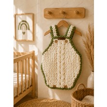 El Örgüsü Unisex Bebek Romper Salopet Tulum Premium Tasarım Yumuşak Dokulu 0-6 Ay Alize Puffy Bebek Hediyesi