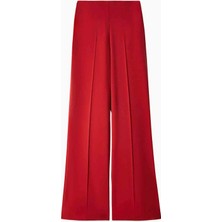 Patrizia Pepe Kırmızı Kadın Standart Fit Pantolon 8P0731