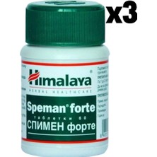 Himalaya Speman Forte 60 Tablet x 3 Kutu (180 Tablet) Doğal İçeriklerle Güçlü Destek