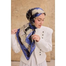 Silk Home Twill Ipek Desenli Eşarp 11529