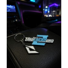 Goka 3D Craft Need For Speed Underground 2 2'li Anahtarlık Seti - Özel Tasarım Oyuncu Aksesuarı