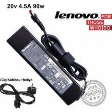 Lenovo Orjinal 20V 4.5A   5.5*2.5mm 90W Adaptör Şarj Cihazı