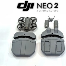 3D Snaxx Dji Neo 2 Uyumlu Taşıma ve Saklama Kutusu – Drone, Kumanda ve Batarya Bölmeli Sert Koruma Çantası