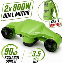 Hoverway Orca 2 Pro Çift Motorlu 1600W (2X800W) Deniz Scooter'ı (Sea Scooter)