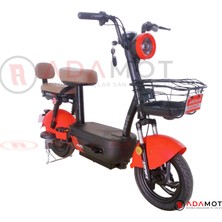 Arora Caspeer Elektrikli Motosiklet 48V12AH 249W Elektrikli Moped E-Bike 25 Km/h Şehir Içi Ulaşım Aracı