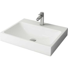 Bocchı SCALA TEZGAH ÜSTÜ LAVABO 60 CM  PARLAK BEYAZ (1077-001-0126)