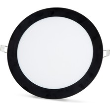 4 Adet Noas YL10 1801 S Sıva Altı 18W Siyah Kasa LED Spot 3200K Gün Işığı