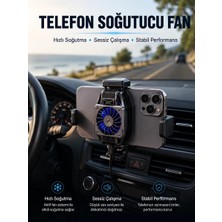 Nevamel® Telefon Soğutucu Fan Aktif Soğutma Sistemi ile Güçlü Performans