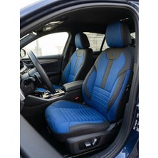 NewDeco Kia Cerato 2007-2012 Aracınıza Uyumlu Arkalı Önlü Takım Tay Tüyü Deri Oto Kılıfı - Balat Serisi