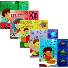 Smart Tech Efe Serisi Eğitici Sesli Kitaplar (5 Kitap) - Kolektif 3-5 Yaş Grubu İçin Eğitici Okul Öncesi Kitaplar