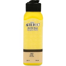 Artdeco Akrilik Boya 70L-3601 Sarı 140 ML