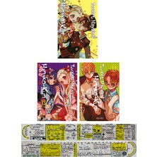 Gerekli Şeyler Yayıncılık Tuvalet Hayaleti Hanoko-Kun 12-13-14. Ciltler Manga Seti (Manga Ayracı ve Özel Cetvel Hediyeli)