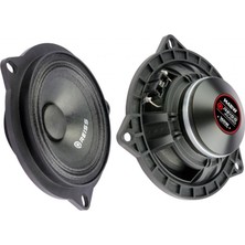 Reiss Audio RS-M4BW 10 cm Midrange Hoparlör Neodyum Mıknatıs Bmw Araçlara Uyumlu E90 F10 F20 F30