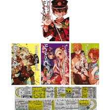 Gerekli Şeyler Yayıncılık Tuvalet Hayaleti Hanoko-Kun 11-12-13-14. Ciltler Manga Seti (Manga Ayracı ve Özel Cetvel Hediyeli)