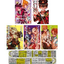 Gerekli Şeyler Yayıncılık Tuvalet Hayaleti Hanoko-Kun 10-11-12-13-14. Ciltler Manga Seti (Manga Ayracı ve Özel Cetvel Hediyeli)