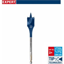 Bosch Expert 22 x 152 mm Ahşap Yaprak Kelebek Delme Ucu 2608902096
