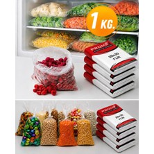 Saka Ambalaj 20X30 1'lik Şeffaf Bakkaliye Torbası 1 Kg.