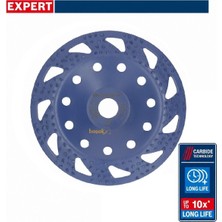 Bosch Expert 180 mm Çok Amaçlı Karbür Taşlama Diski Kaba Konik 2608901749