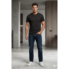 Levi's Erkek Siyah Tshirt Standart Fit Pamuk