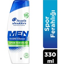 Head&Shoulders Head & Shoulders Men Spor Ferahlığı Ferahlatıcı Mentol Kepeğe Karşı Etkili Şampuan 330ML