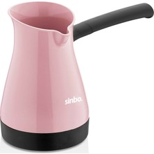 Sinbo Elektrikli Cezve Pembe 5 Fincan Kapasitesi ile Pratik Kahve Hazırlama SCM-2954