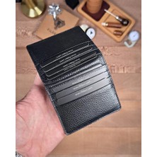 Fil Deri Hakiki Deri Mıknatıslı Minimal Kartlık Cüzdan 2138
