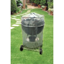 HOMAKS Mangal Koruma Örtüsü Şeffaf Polietilen 70 cm Çapında Uzun Ömürlü Koruma