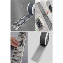 Çerçici 4 Metre Yapışkanlı Banyo Gider Koruyucu Saç Toplayıcı – Gider Böcek Koruyucu Gider Süzgeci
