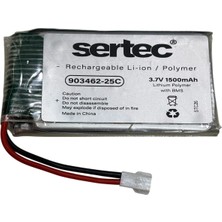Çerçici Sertec / 903462 / 3,7V - 1500MAH. - 25C  Beyaz Soket