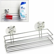 Çerçici Banyo Organizeri - Çok Amaçlı Dörtgen Vantuzlu